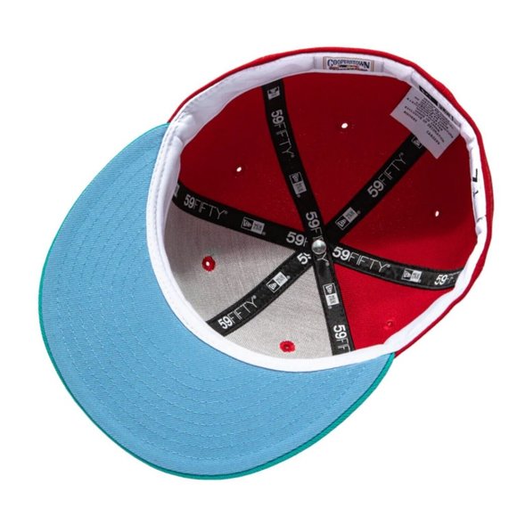 New Era Toronto Blue Jays Captain Planet 2.0 59FIFTY Fitted Hat Cap - Picture 7 of 9